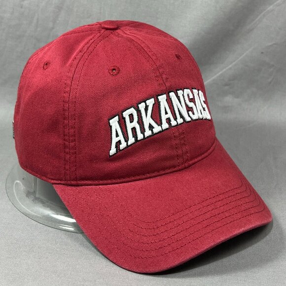 Legacy Other - Arkansas Razorbacks NCAA Strapback Hat Cap Red Legacy92 Hogs Adjustable Dad Mens